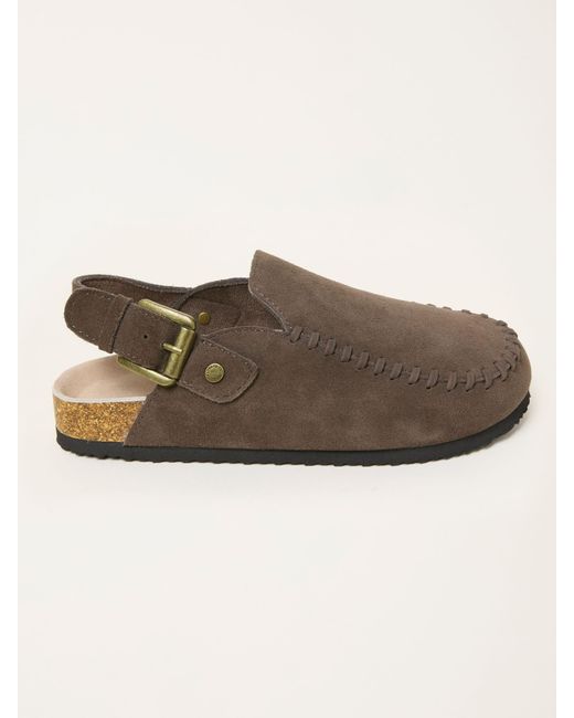 FatFace Brown Fatface Whipstich Clog