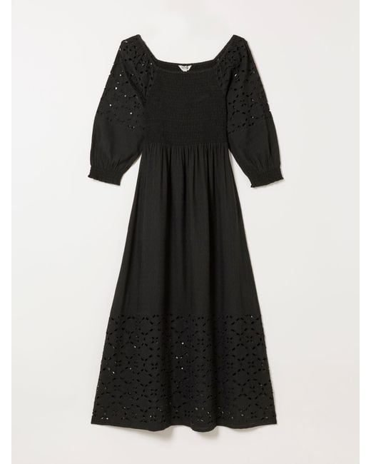 FatFace Black Fatface Adele Midi Dress