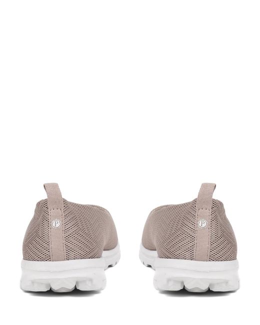 Pavers Gray Memory Foam Pumps