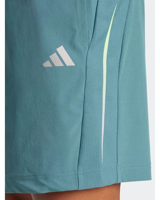 Adidas Blue Tech Apparel Shorts for men