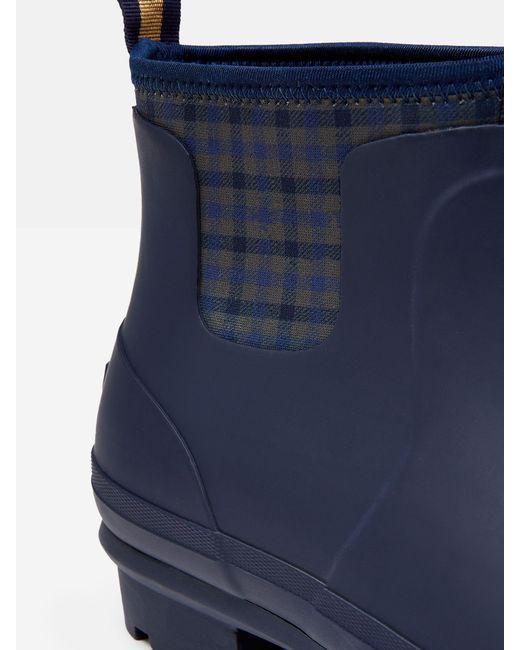 Joules Blue Foxton Mit Neopren Gefütterte Gummistiefel