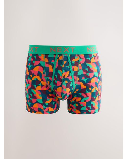 Next Blue A-Front Boxers 5 Pack for men