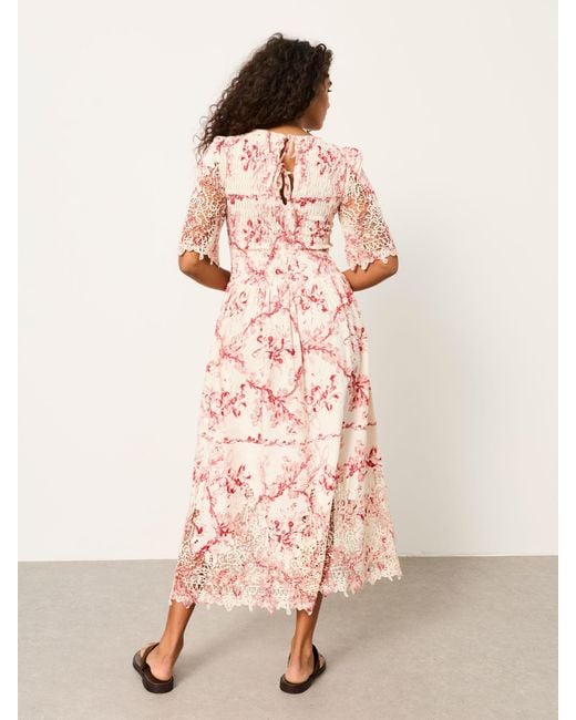 FatFace Pink Fatface Alice Regular Midi Dress