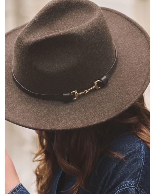Next Brown Snaffle Fedora Snaffle Hat