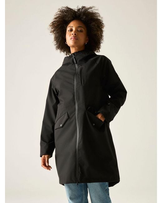 Regatta Black Levita Waterproof Jacket