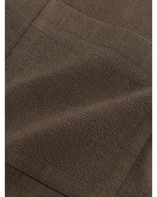 Next Brown N. Premium Check Chore Jacket for men