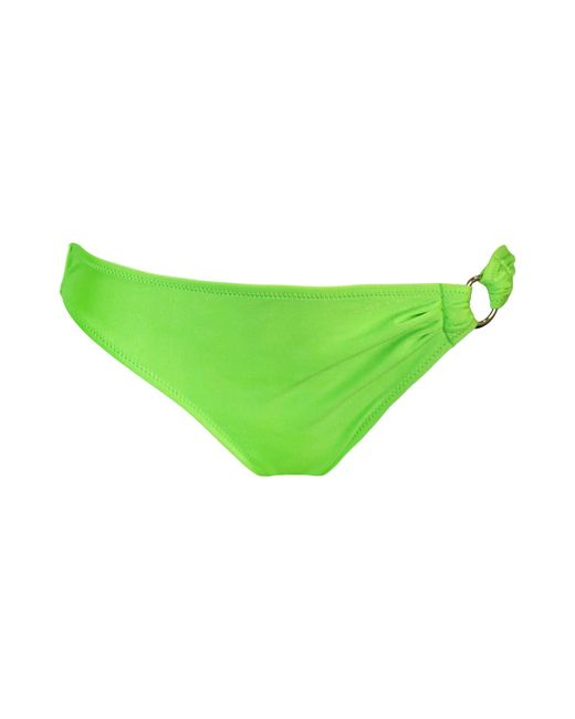 Pour Moi Green Samoa Bikinihose Mit Ringverzierung