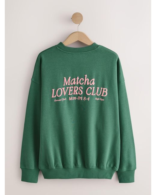 Next Green Hearts And Valentines Sweatshirt