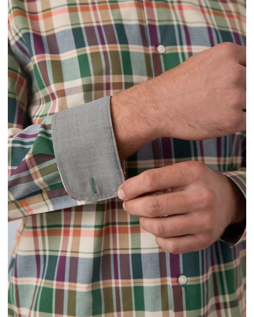 Next Multicolor Regular Fit Easy Iron Button Down Oxford Shirt for men