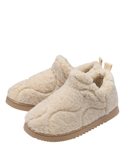 Dunlop Natural Fur Bootee Slippers