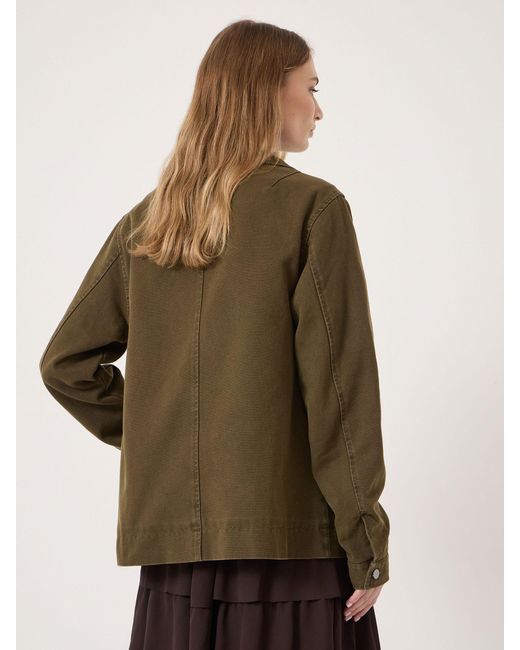 Hush Green Jayda Utility Jacket