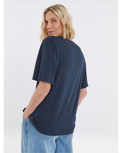 JD Williams Pink V-Neck Angel Sleeve Top 2 Pack