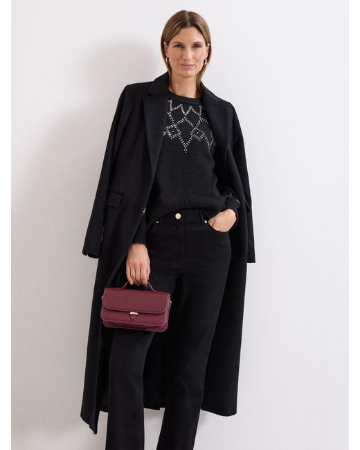 Phase Eight Black Abigail Jumper