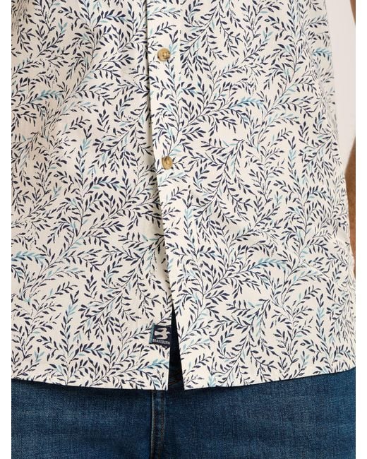Brakeburn Natural Mappleton Shirt for men