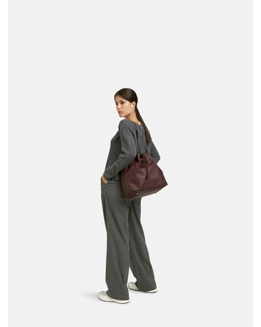 Smith & Soul Purple Faux Leather Bucket Bag