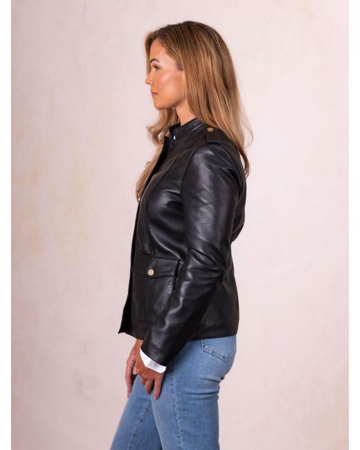 Lakeland Leather Blue Millom Jacket