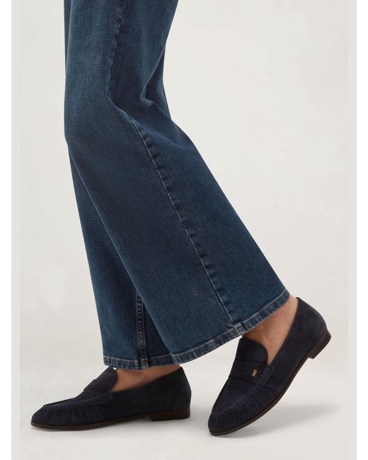 Hobbs Blue Simone Loafers