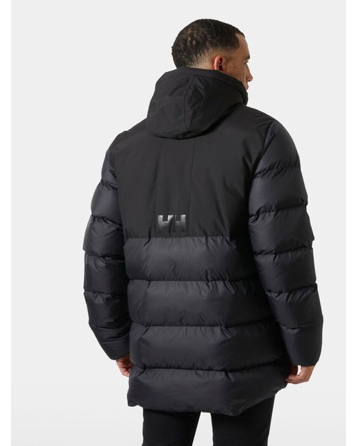 Helly Hansen Black Helly Hansen Active Puffy Long Jacket for men