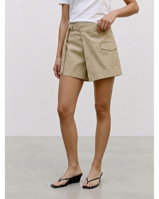Vero Moda Natural Cargo Skort