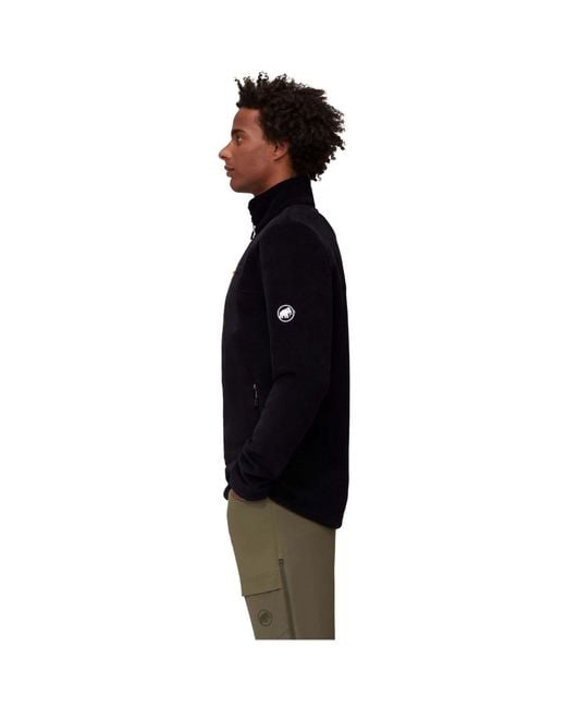 Mammut Black Innominata Fleece Jacket for men
