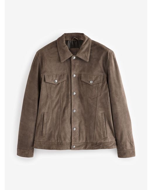 Next Brown Signature Western Jacket for men