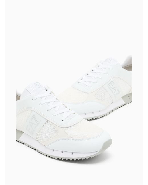 EA7 White Sneakers for men