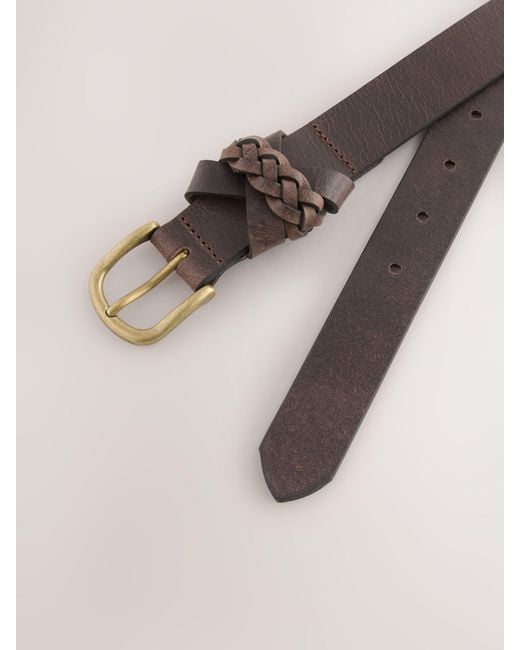 Next Natural Regular Casual Leather Belt
