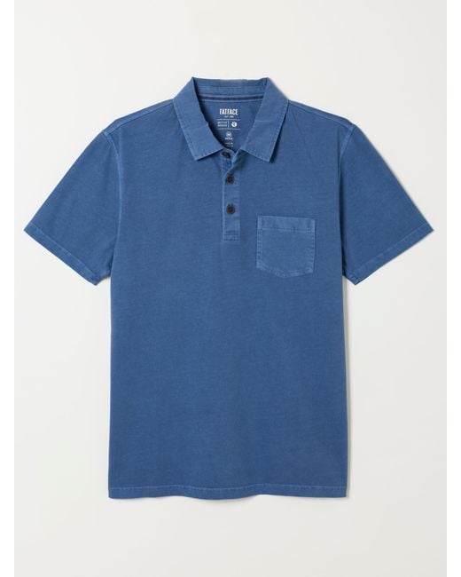 FatFace Blue Fatface Stoke Polo Shirt for men
