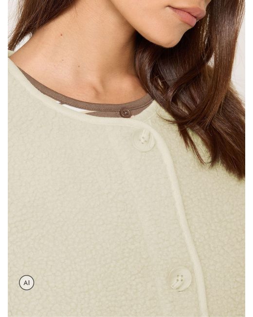 PixieGirl Petite Natural Borg Jacket