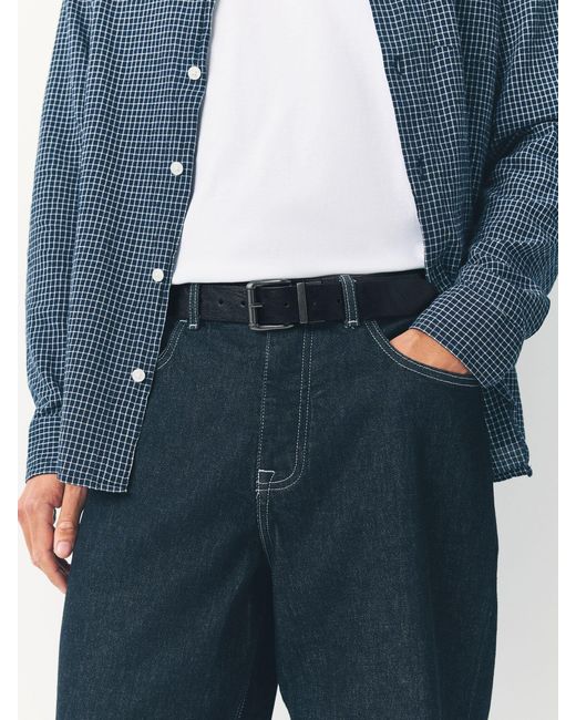 Next Black Reversible Belt for men