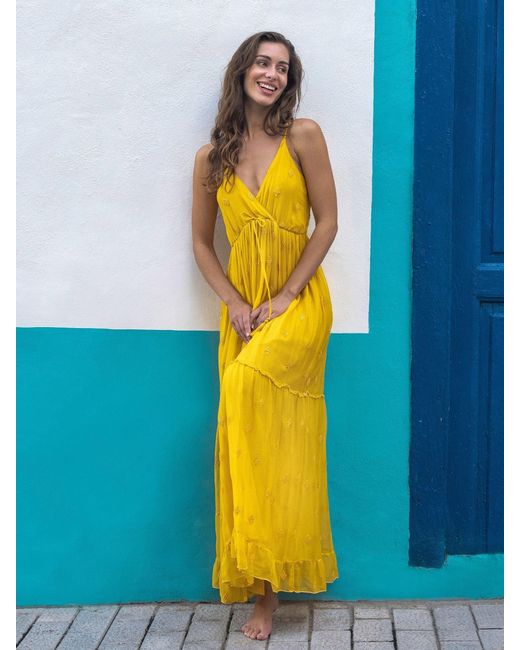 white high low beach dress Jaase White Mirage Endless Summer Maxi Dress – Boho Lace Maxi
