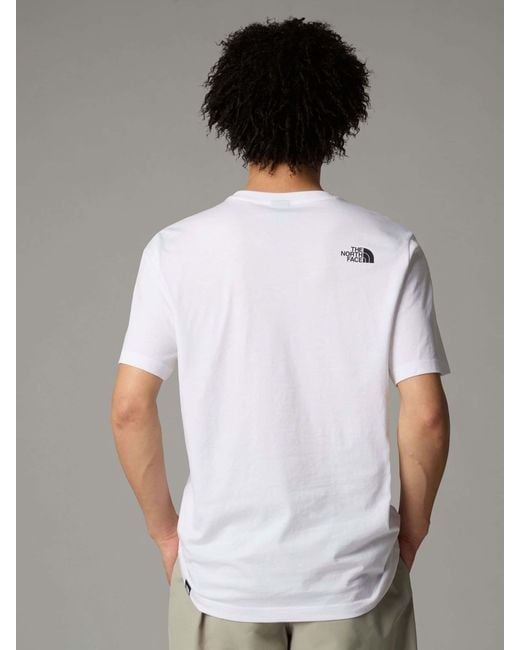 The North Face White Easy T-Shirt for men