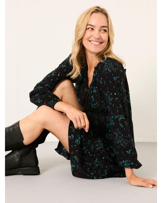 FatFace Black Fatface Pippa Petite Mini Dress