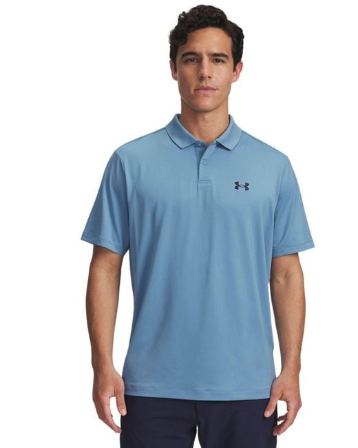 Under Armour Blue Matchplay Polo Shirt for men