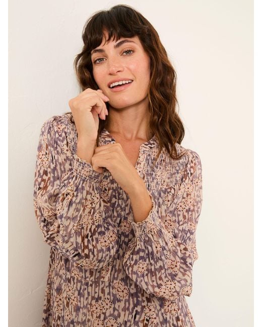 FatFace Natural Fatface Jesse Floral Dress