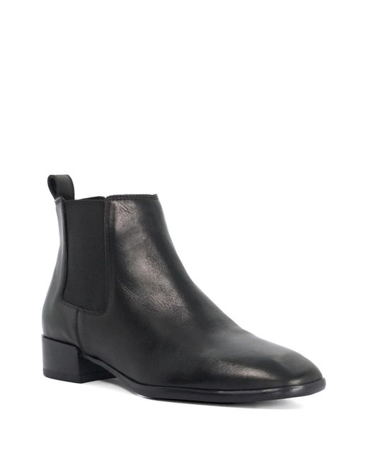 Dune Black Pinni Ankle Boots
