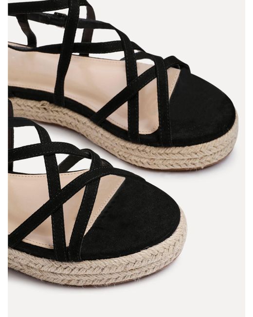 Linzi Natural Dezi Strapped Flatform Sandals