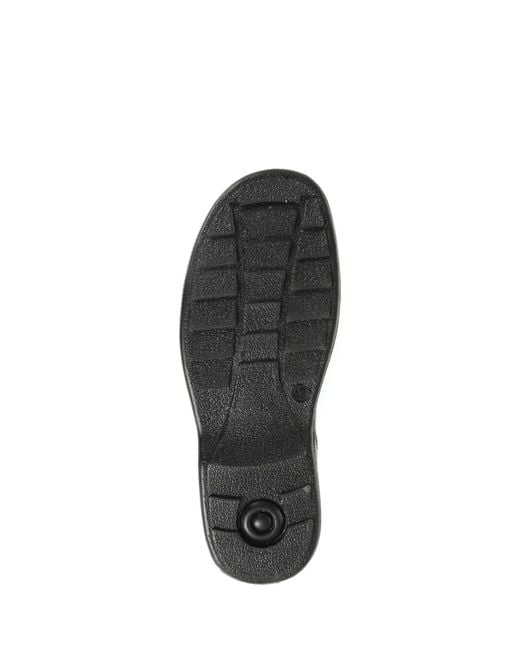 Pavers Lederslipper in Gray für Herren