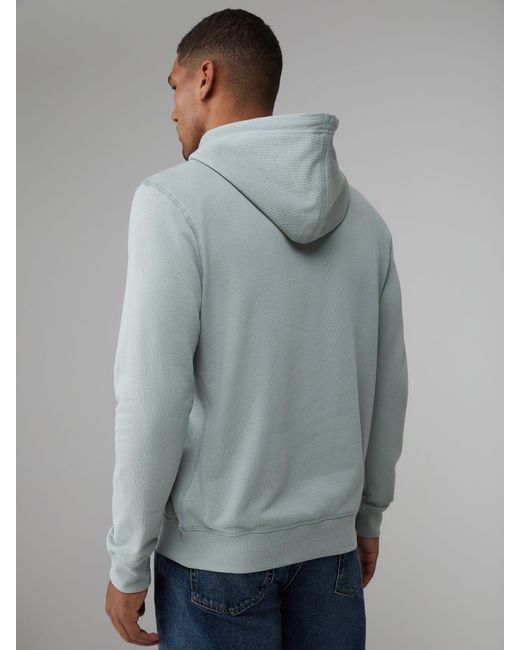 Boss Gray Regular-Fit Wetalk Logo Hoodie for men