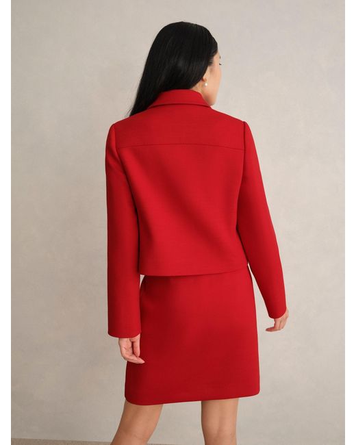 Hobbs Red Nessie Jacket