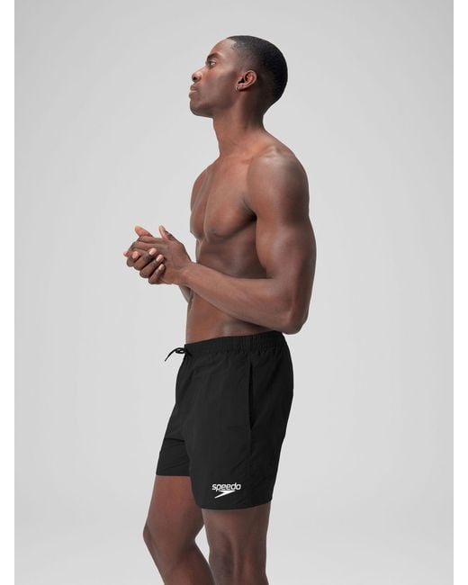 Speedo Black Essential Swim Shorts for men