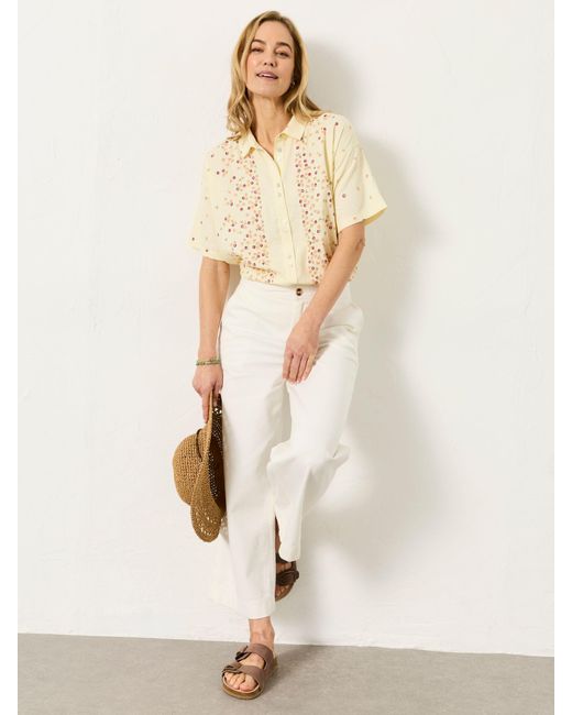FatFace Natural Fatface Kara Regular Shirt