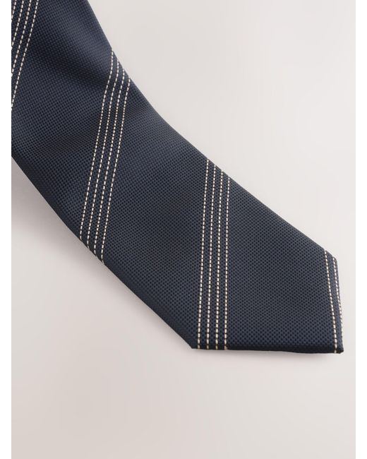 Next Blue Pattern Tie for men