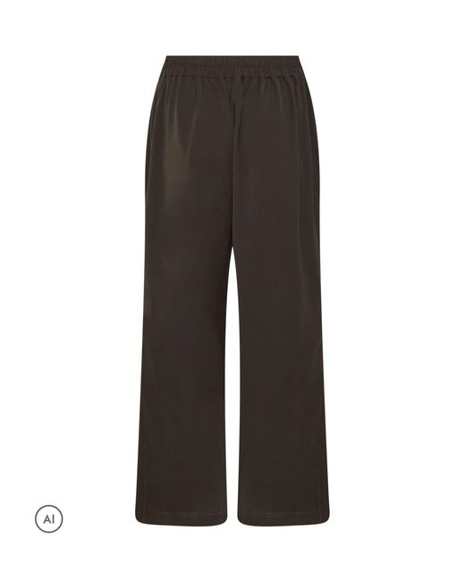Evans Brown Pleated Front Trousers