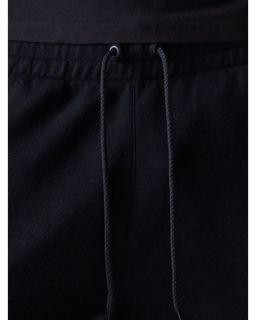 KTZ Black Mid Shorts for men