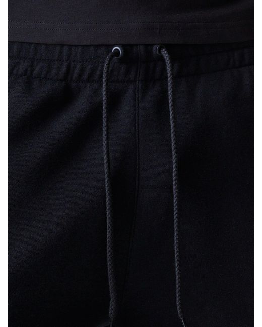 KTZ Black Mid Shorts for men