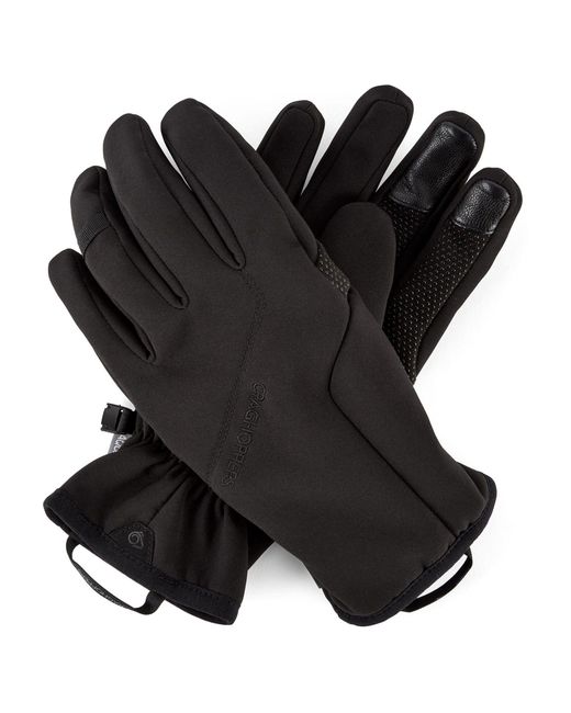 Craghoppers Black Altis Winter Gloves