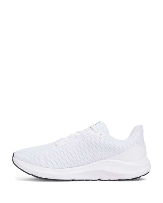 Under Armour White Charged Pursuit 4 Trainers for men