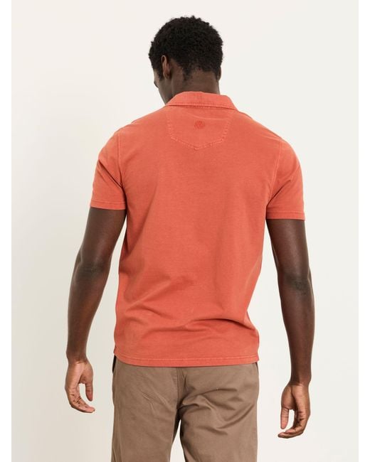 FatFace Red Fatface Stoke Polo Shirt for men