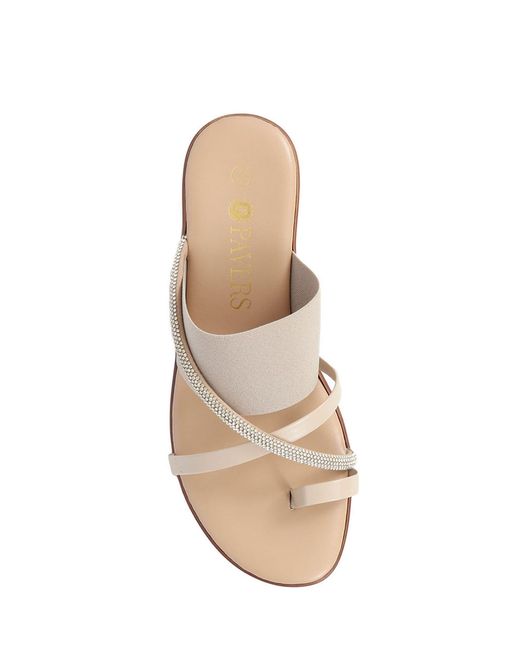 Pavers Pink Smart Toe Post Sandals
